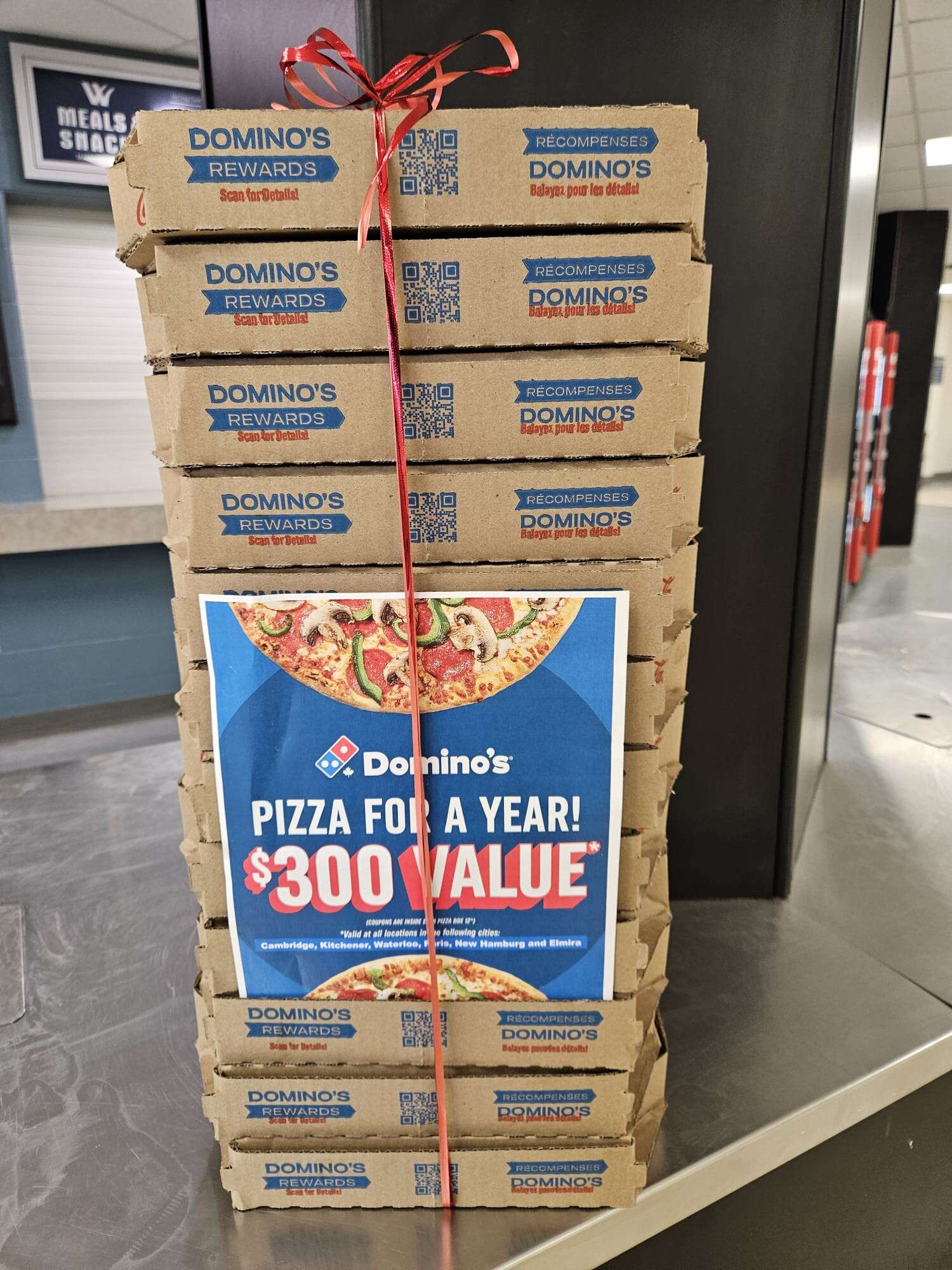 37. Pizza for a Year!